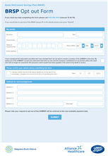 BRSP Opt out Form